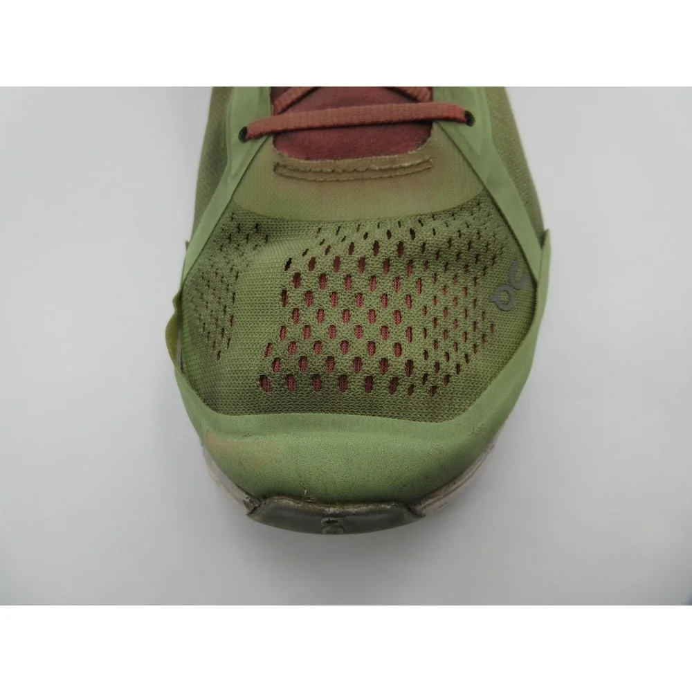 On Running Cloudsurfer Shoes Womens Size 11 Pink Green CloudTec Athletic